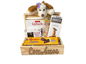 Cesta de Chocolate Toque de Amor