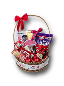 Cesta de Chocolates Doce Paixão