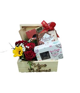 Baú de Chocolates Chocomix