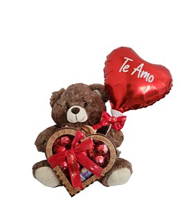Pelúcia com Chocolate Doce Amor