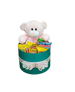 Cesta Maternidade Baby Rosa