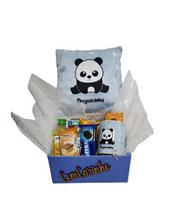 Cesta de Café da Manhã Kids do Pandinha