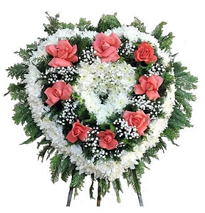 Coroa de Flores Amor