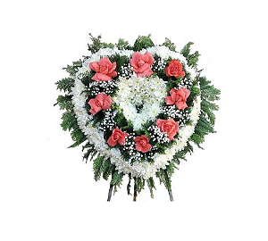 Coroa de Flores Amor
