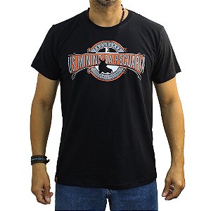 Camiseta Sacudido's - US MININU DA PECUÁRIA - PRETA