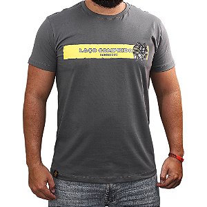 Camiseta Sacudido's - Laço Comprido - Cinza Boss