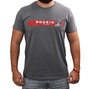 Camiseta Sacudido's - Rodeio - Cinza Boss