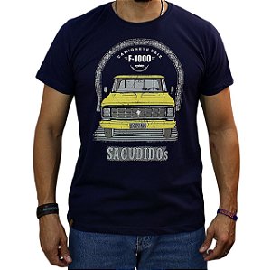 Camiseta Sacudido's - F1000 - Marinho