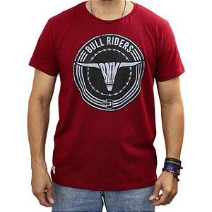 Camiseta BÃO NU MUNDO - Bull Riders - Rubi