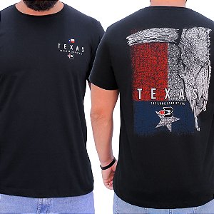 Camiseta BÃO NU MUNDO - Texas - Preto