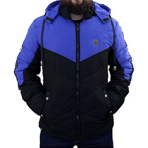 Jaqueta Sacudido's - Masculina - Preto e Azul