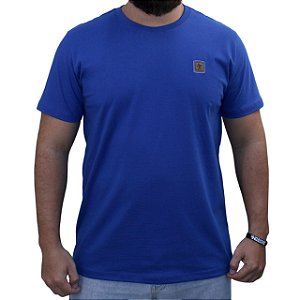 Camiseta Sacudido's - Logo Especial - Azul Royal