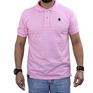 Camiseta Polo Granfino Sacudido's - Rosa