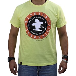 Camiseta Sacudido's - Orgulho - Amarelo