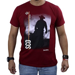 Camiseta SCD Plastisol - Sela - Vinho