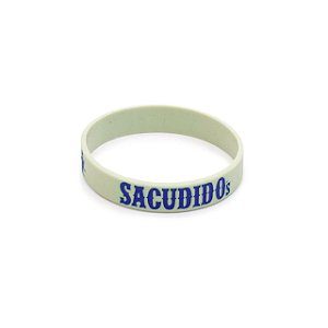 Pulseira Silicone Sacudido´s 1UN Erva Doce marca Azul