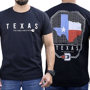 Camiseta BNM Plastisol - Texas - Preta