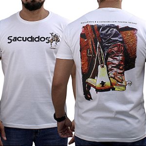 Camiseta SCD Plastisol - Montaria - Marfim