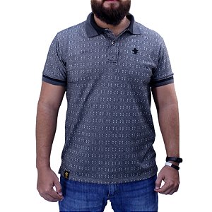 Camiseta Polo Granfino Sacudido's - Preto