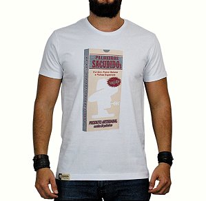 Camiseta Sacudido's Palheiros Branca