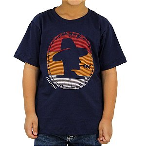 Camiseta Infantil Sacudido's - Logo - Marinho