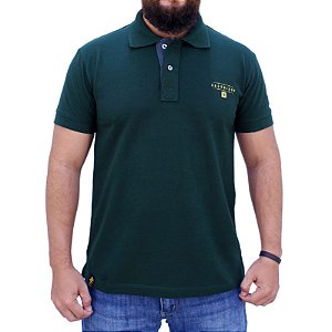 Camiseta Polo Sacudido's - Arame - Verde Musgo