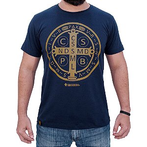 Camiseta SCD Plastisol - São Bento - Marinho