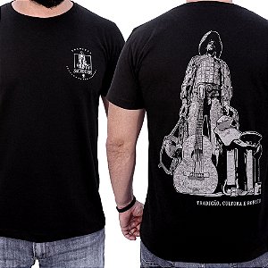 Camiseta SCD Plastisol - Tradição - Preto
