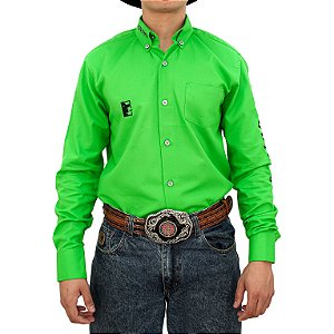 Camisão Sacudido's - Verde Limão e Preto