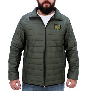 Jaqueta SCD - Masculina - Verde Militar e Dourado