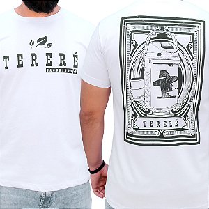 Camiseta Sacudido's - Tereré - Branca