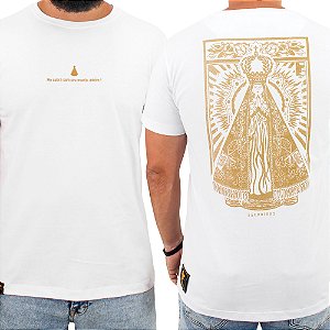 Camiseta SCD Plastisol - Aparecida - Branco