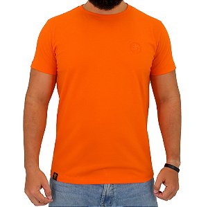 Camiseta Sacudido's - Logo Especial - Laranja