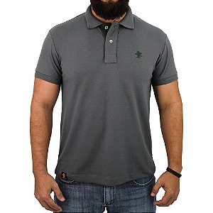 Camiseta Polo Sacudido's - Cinza Boss