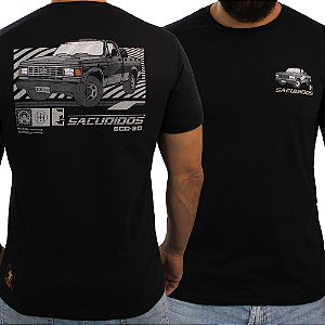 Camiseta SCD Plastisol - D20 - Preto