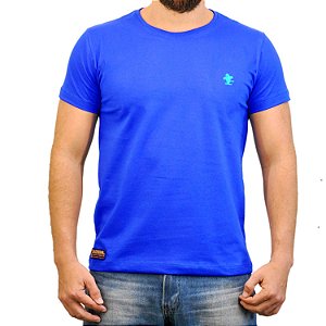 Camiseta Sacudido's - Básica - Azul Royal e Azul