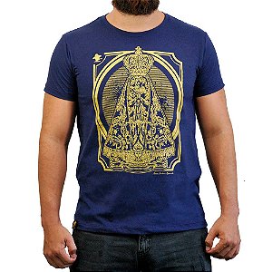 Camiseta Sacudido's - Aparecida - Marinho