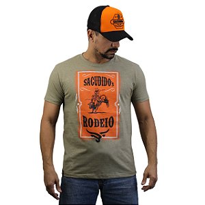 Camiseta Sacudido´s - Rodeio - Charuto mescla