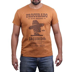 Camiseta Sacudido's - Procurado - Desert