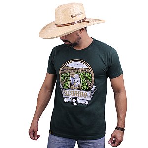 Camiseta Sacudido´s - Horta - Verde Musgo