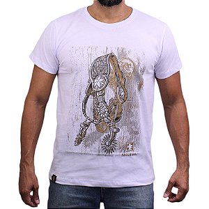 Camiseta Sacudido's - Espora - Branco