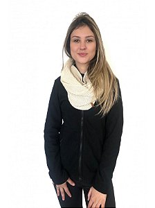 Jaqueta Fleece Glaciar Zíper Inteiro Feminina Conquista