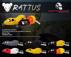 FROG RATTUS MATADEIRA ISCA ARTIFICIAL