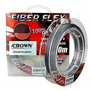 Linha Multifilamento Fiberflex 8x  300m / Crown