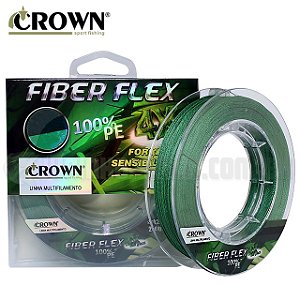 LINHA MULTIFILAMENTO FIBER FLEX 4X - 300MTS