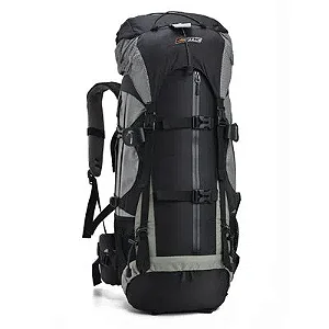 Mochila Cargueira Nautika Gyzmo GT 50 litros Preto