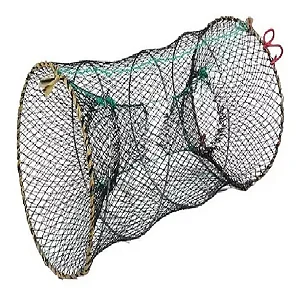 Covo Armadilha Para Pesca Peixes Isca Viva Reforçado 25x45cm