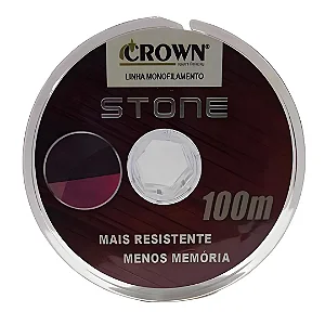 Linha Mono Crown Stone 100mts 40mm 32lb