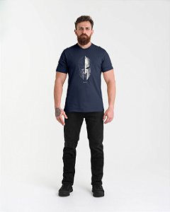 CAMISETA INVICTUS FORGED IN STEEL AZUL