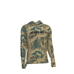 Camiseta Masculina X Protection Sublimada Mar Negro